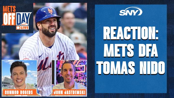 Mets DFA Tomas Nido with Omar Narvaez being reinstated from the IL | Mets Off Day Live