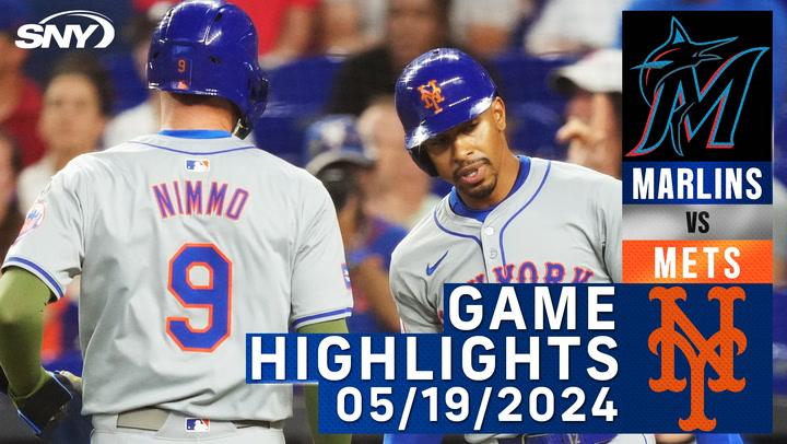 Mets vs Marlins (5/19/2024) | NY Mets Highlights