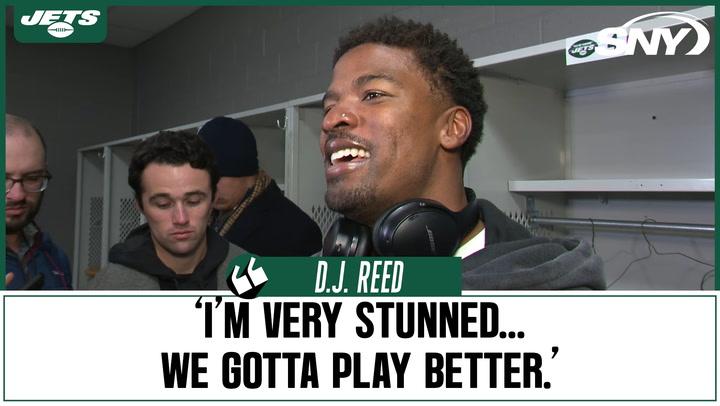 D.J. Reed talks disappointment and moving forward from Jets' 32-6 loss to the Bills